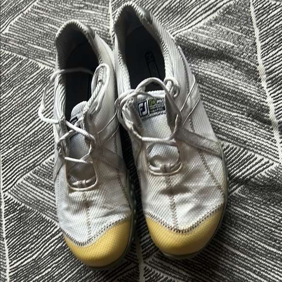 FJ Golf shoesGray and Yellow - Picture 9 of 9